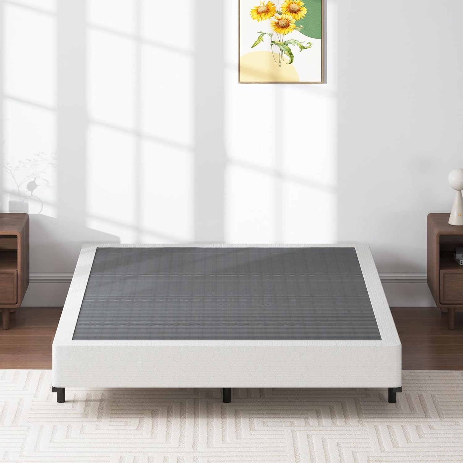 King Box Spring 7 Inch King Size Box Spring & Cover Set 3000lbs Heavy Duty Metal gallery