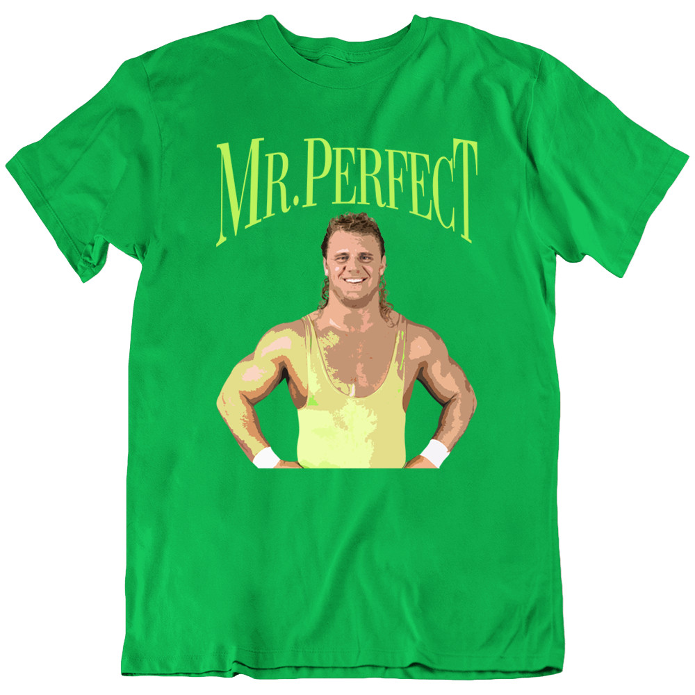 Wrestling Legend Mr. Perfect Martial Art Wrestler T Shirt Tee Shirts Gift New gallery