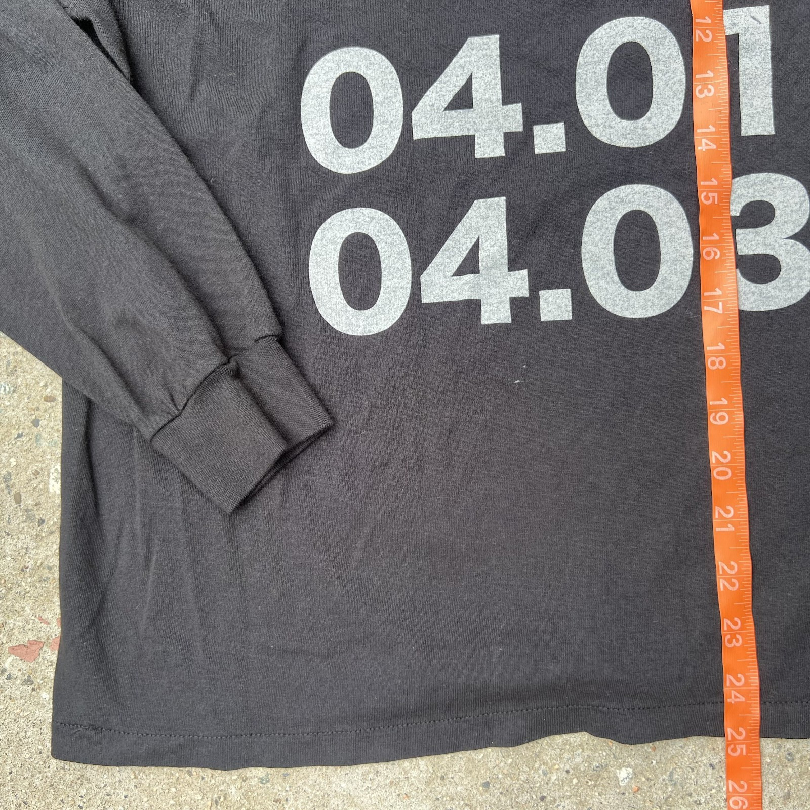 YE Kanye West Live At SoFi Stadium Black Star Long Sleeve T-Shirt 2 Large Tour gallery