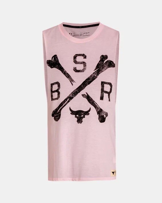 UNDER ARMOUR PROJECT ROCK BSR BLOOD SWEAT RESPECT DWAYNE JOHNSON TANK TOP sz XL gallery