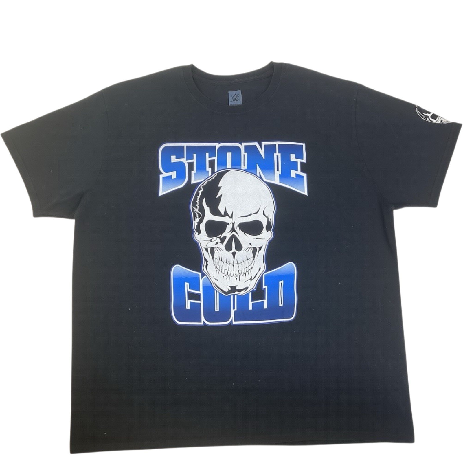 Stone Cold Steve Austin 3:16 T-shirt Mens XXL Black WWE Authentic Skull Graphic