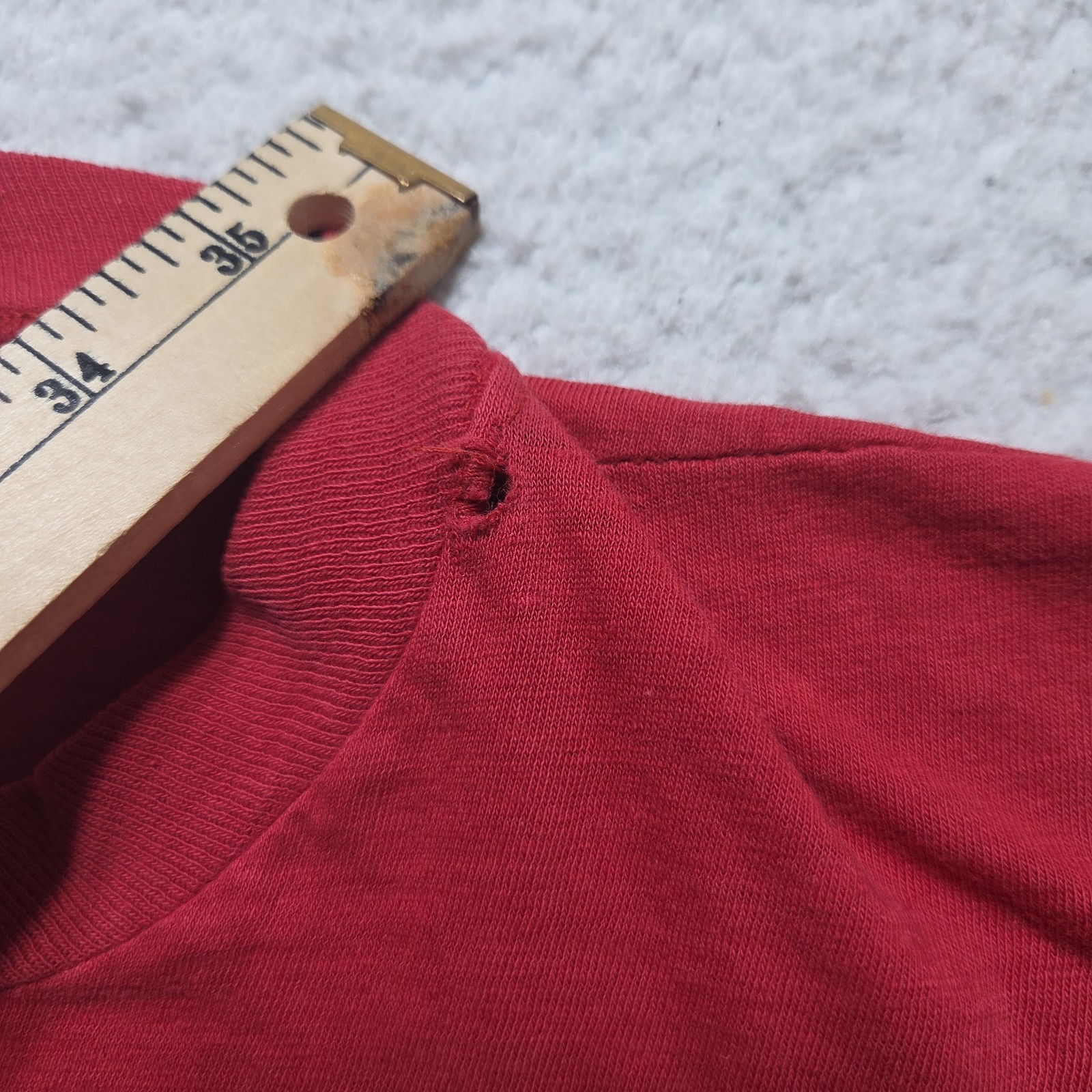 vtg 80s USMC MARINE CORPS BULLDOG 2-SIDED T-Shirt Large single stitch Distressed gallery