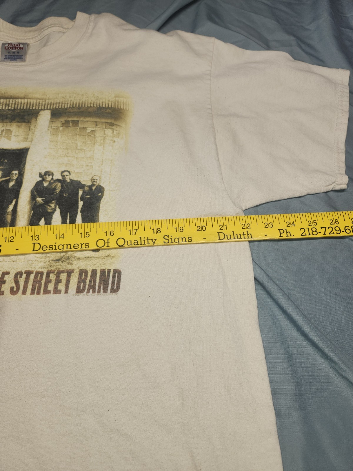 Vintage Bruce Springsteen 2007 Band T Shirt size XL Rock N Roll Jerzees Tag gallery