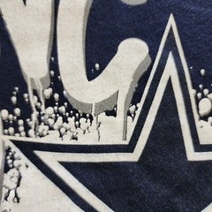 Reebok Be a Woman, Be a Fan Med Diva Soft Dallas Cowboys Semi Sheer T Shirt READ