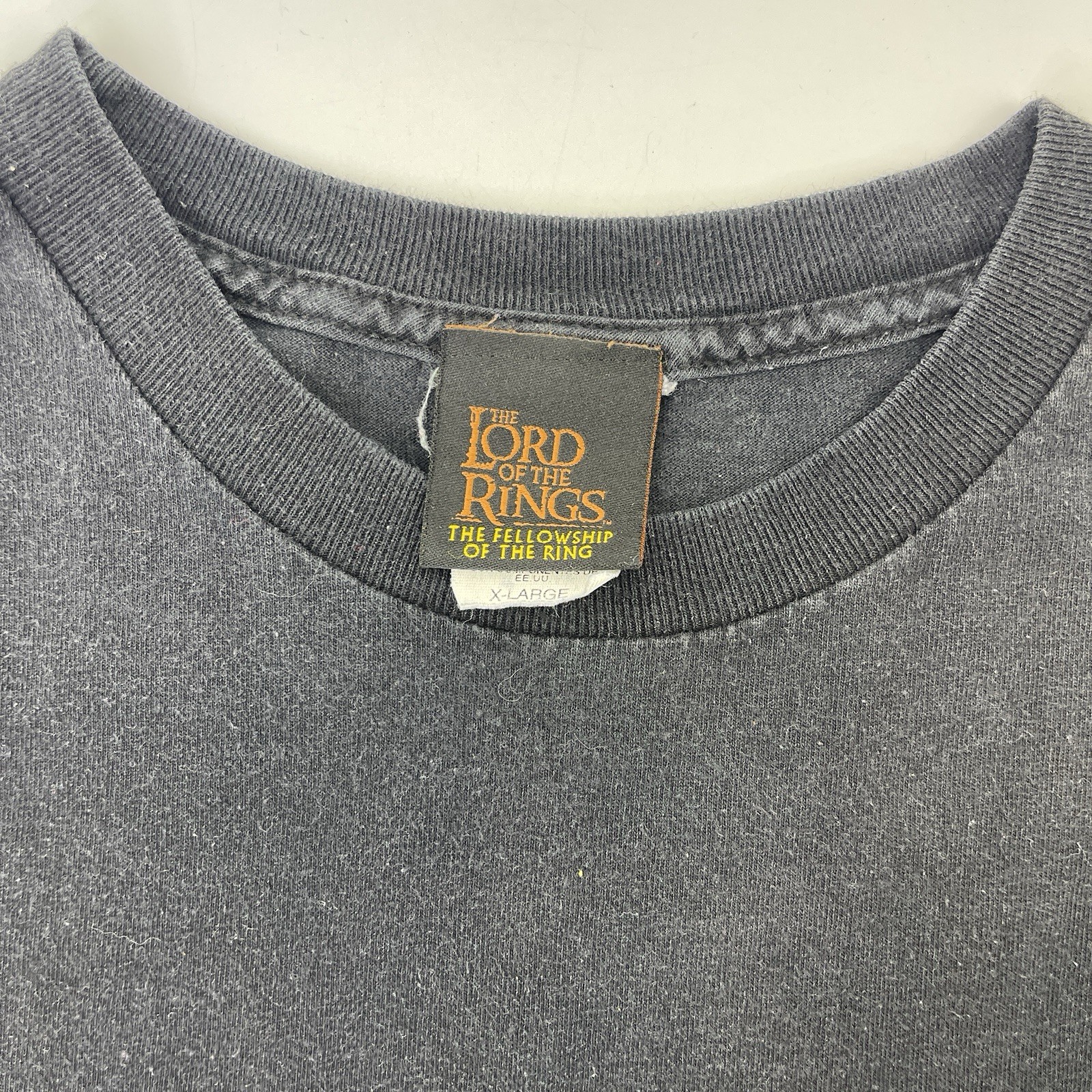 Vintage Lord Of The Rings The Fellowship Of The Ring T-Shirt Men's XL 2001 Y2K gallery