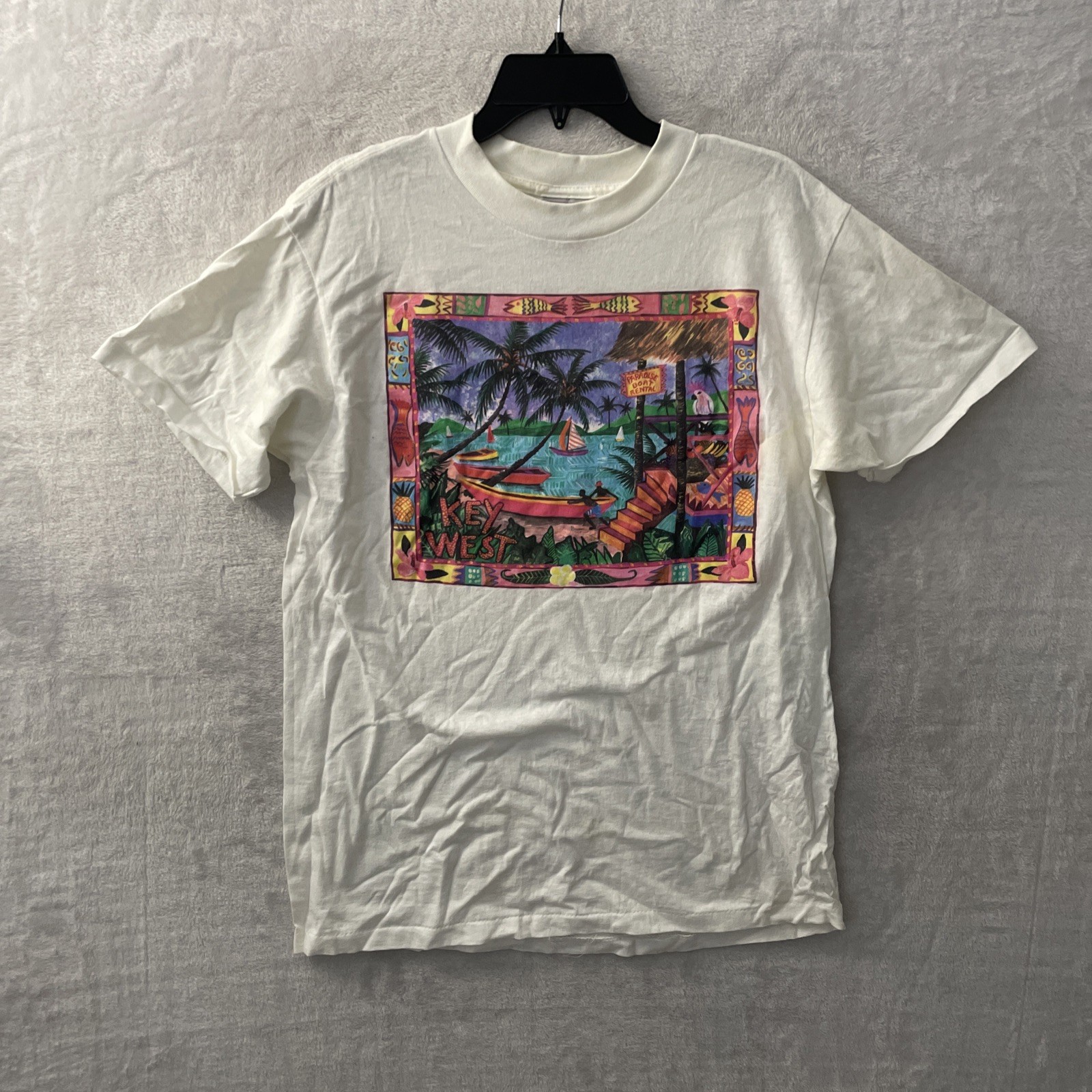 Delta Mens T Shirt Destination Graphic White Large Cotton Short Sleeve Crew gallery