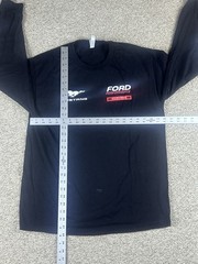 Ford Performance Logo Long Sleeve Shirt Size Large Mustang Unleashed Cars USA