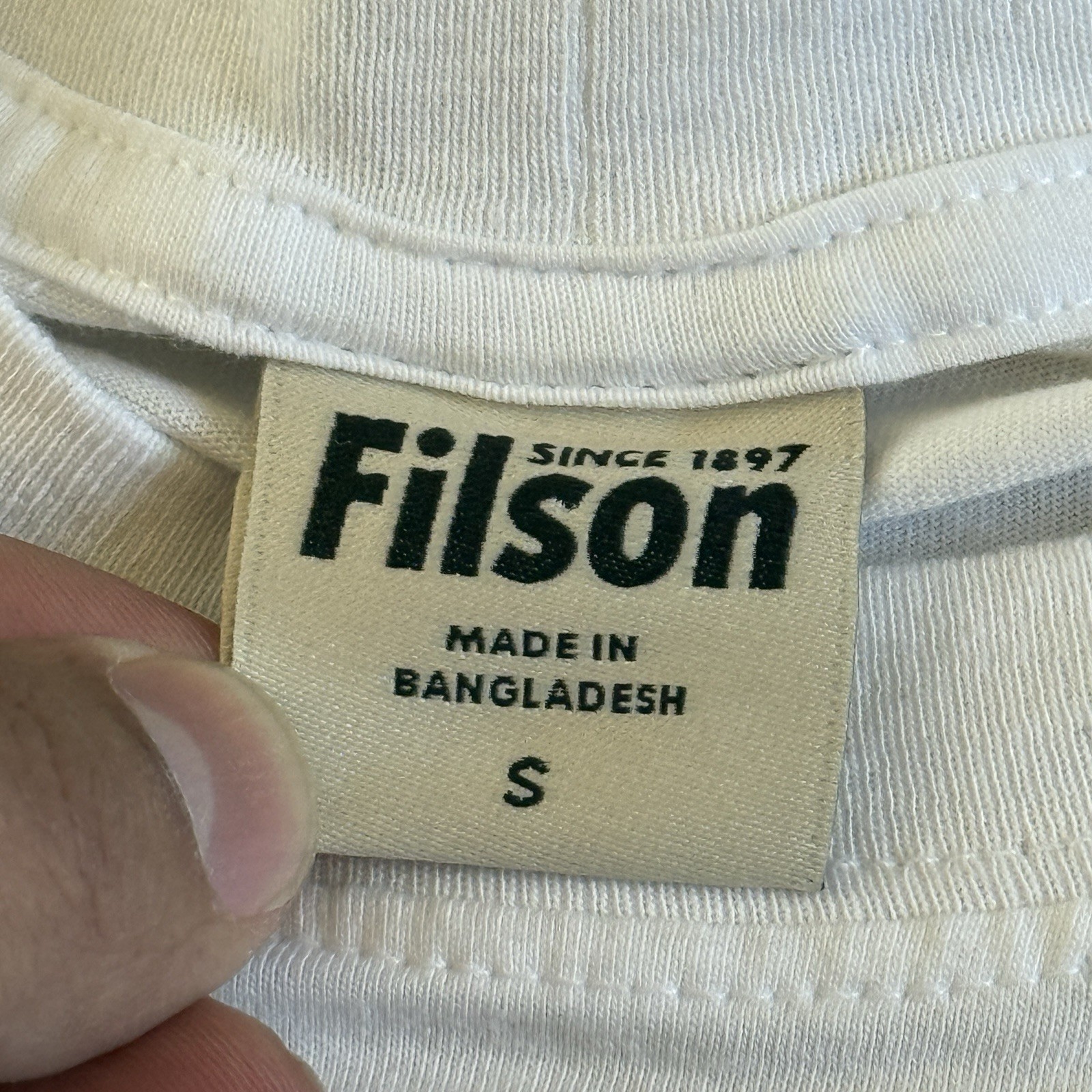 CC Filson T Shirt Mens Size Small Saw Graphic Tee Tree Crest Logo 2022 Cotton gallery