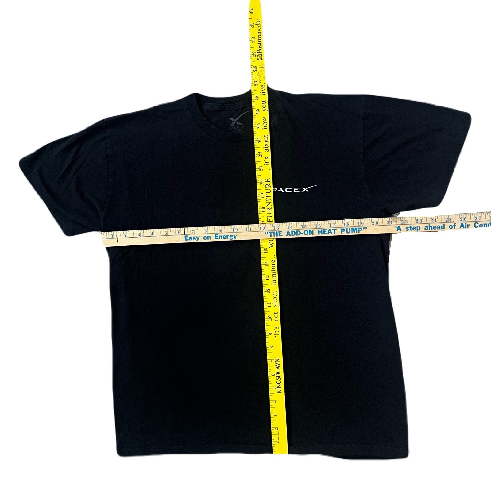 SpaceX Dragon Crew Employee Shirt Black L NASA Era Rare Space Capsule Logo Tee gallery