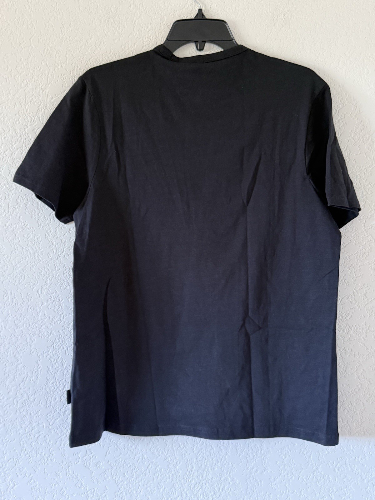 Kenneth Cole Small Black Classic Knit Pocket T-Shirt Super Soft 100% Cotton gallery