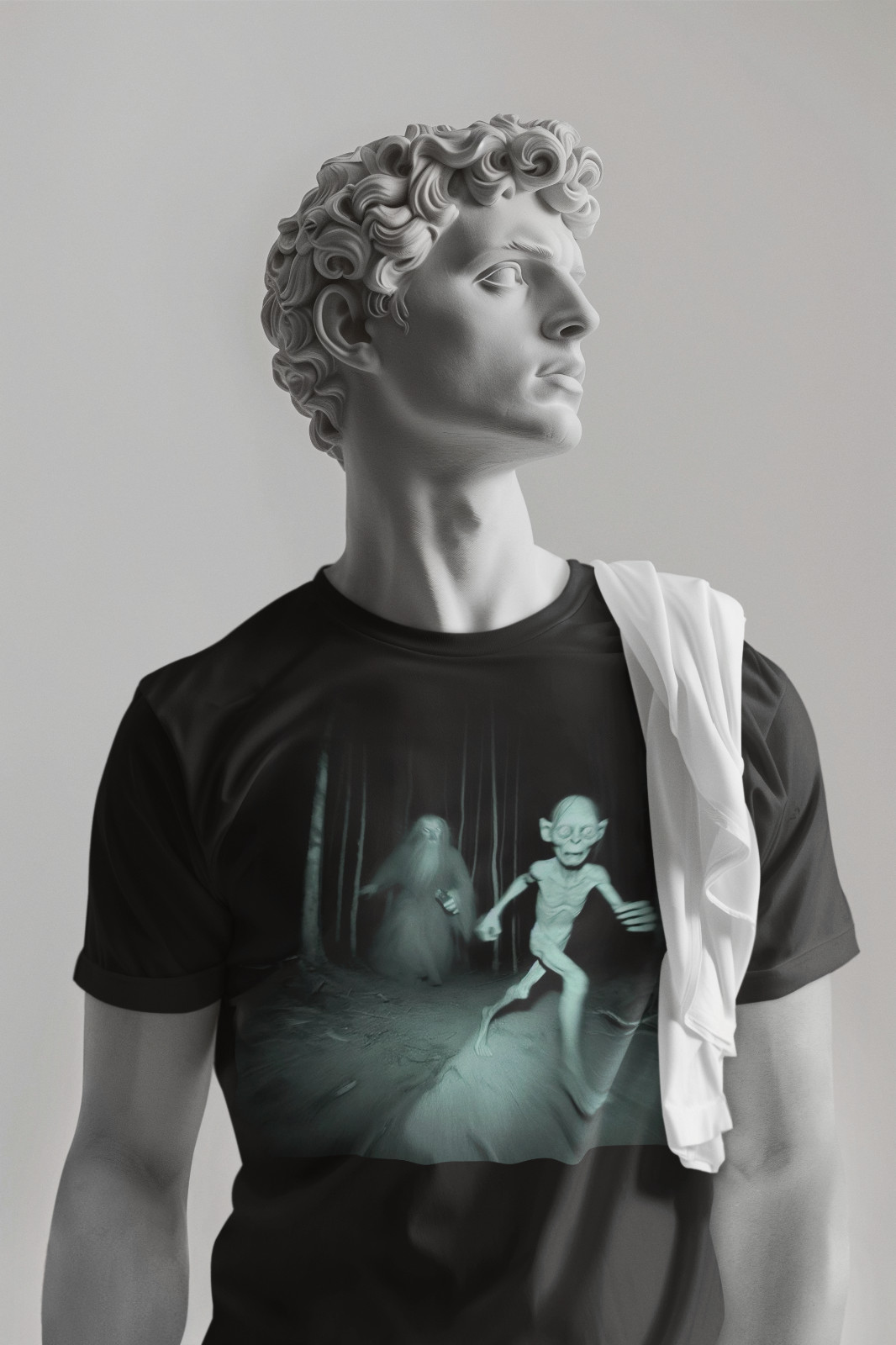 Gandalf and Gollum, Lord of the Rings T-Shirt, Christmas Gift, Geek Gift gallery