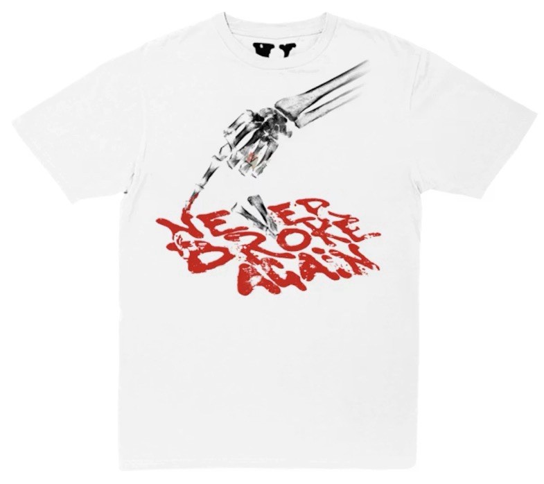 Vlone x Never Broke Again ‘Bones’ tee