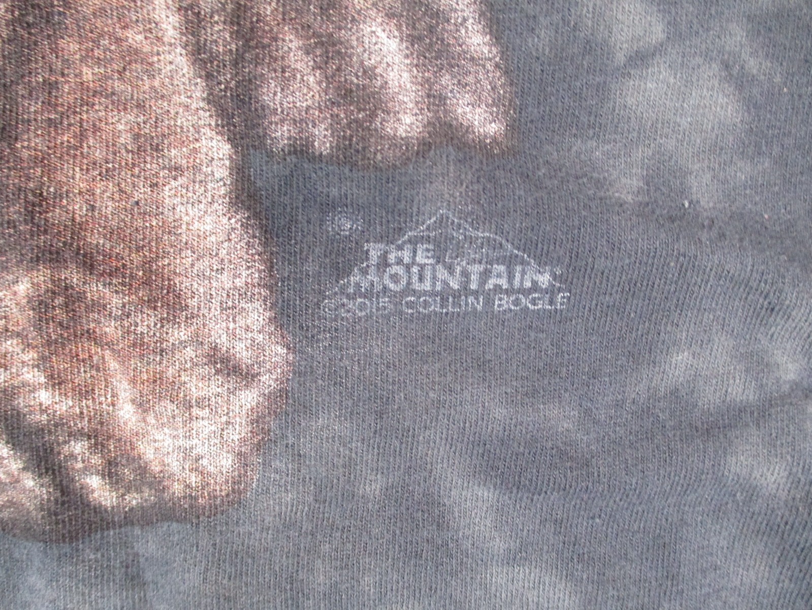 The Mountain Cougar Mountain Lion Blue Tie Dye T Shirt XL Colin Bogle Art Y2K gallery
