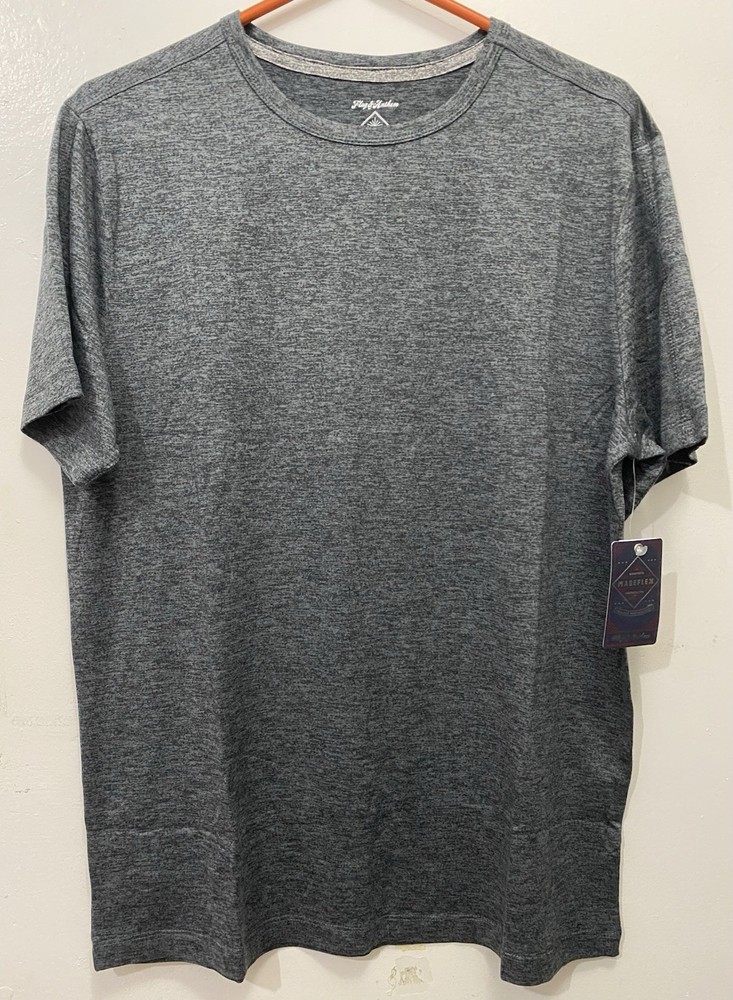 Flag & Anthem MadeFlex Men’s Charcoal Heather Short Sleeve T-Shirt Sizs Medium M