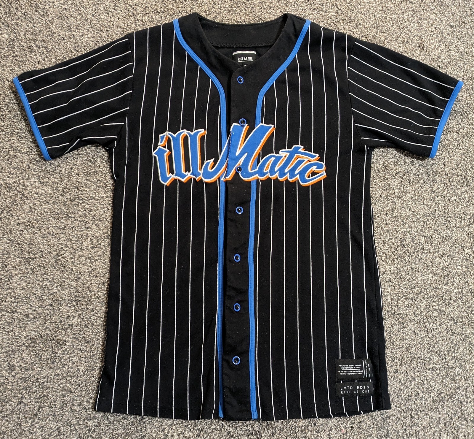 Rise As 1ne Bart Simpson Baseball Jersey XL Illmatic gallery