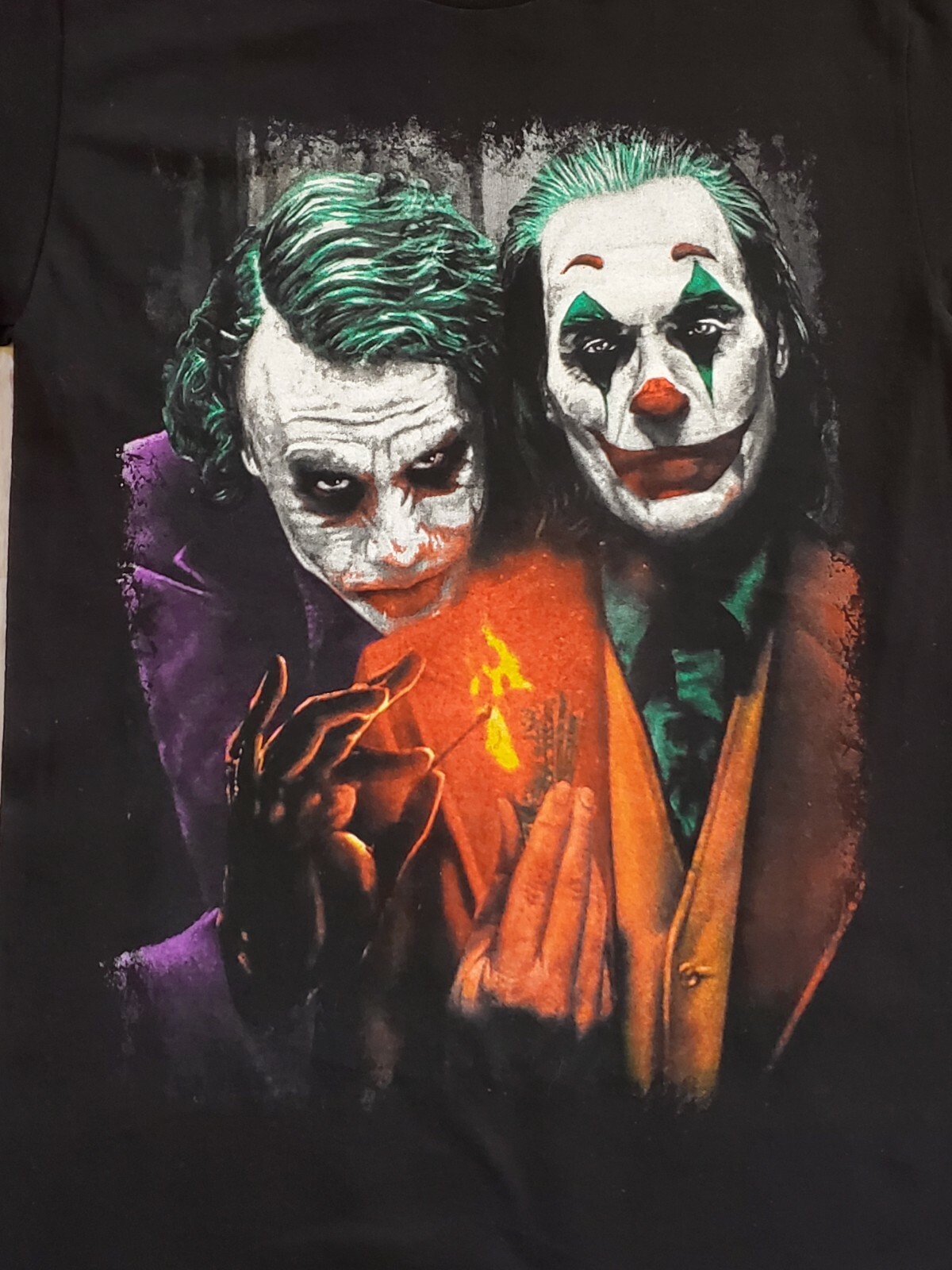 NEW- Joker's- Heath Ledger & Joaquin Phoenix - T-SHIRT gallery