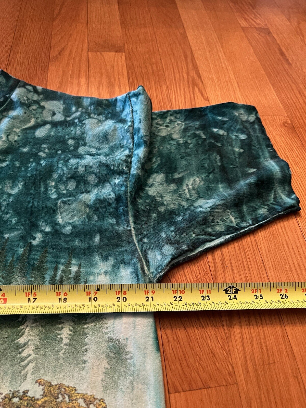 Vintage Habitat Shirt Sz L Wildlife Black Bear Wrap Print 1990s Tie Dye (0215) gallery
