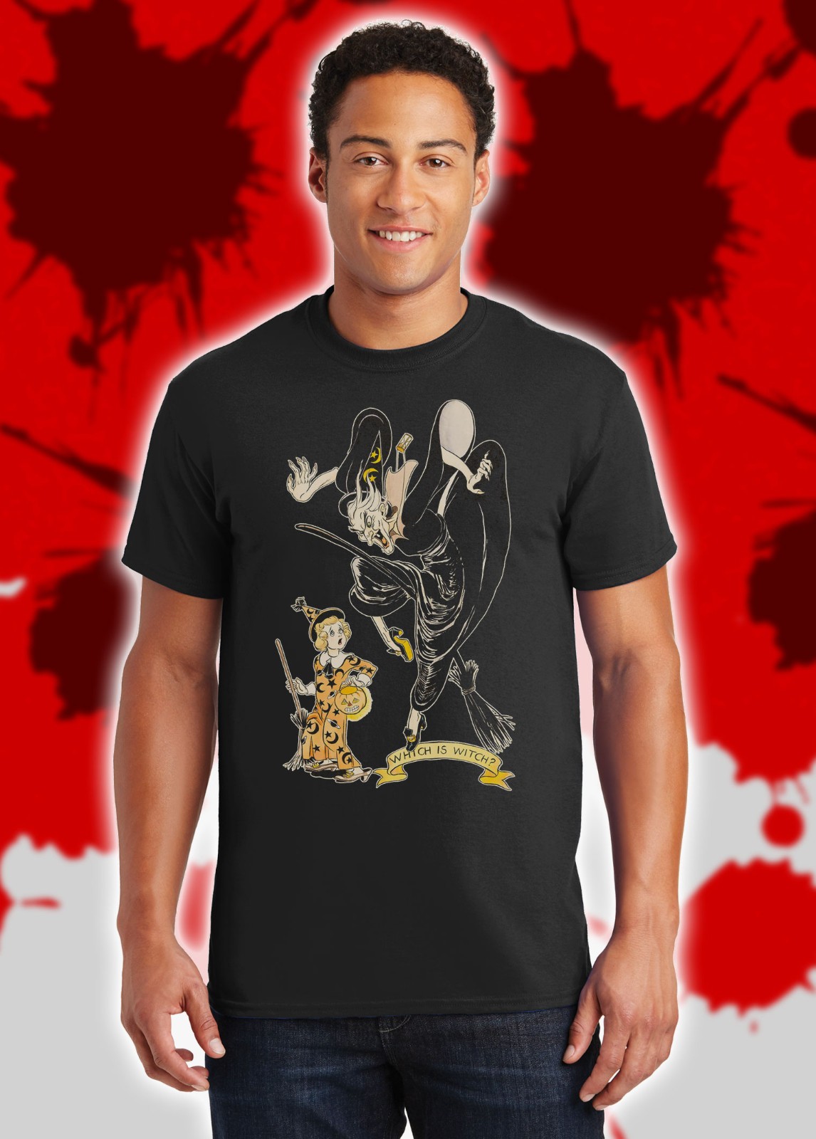 Which is Witch Shirt Halloween Vintage Spooky Scary Witchcraft Spell Hex NFT663 gallery