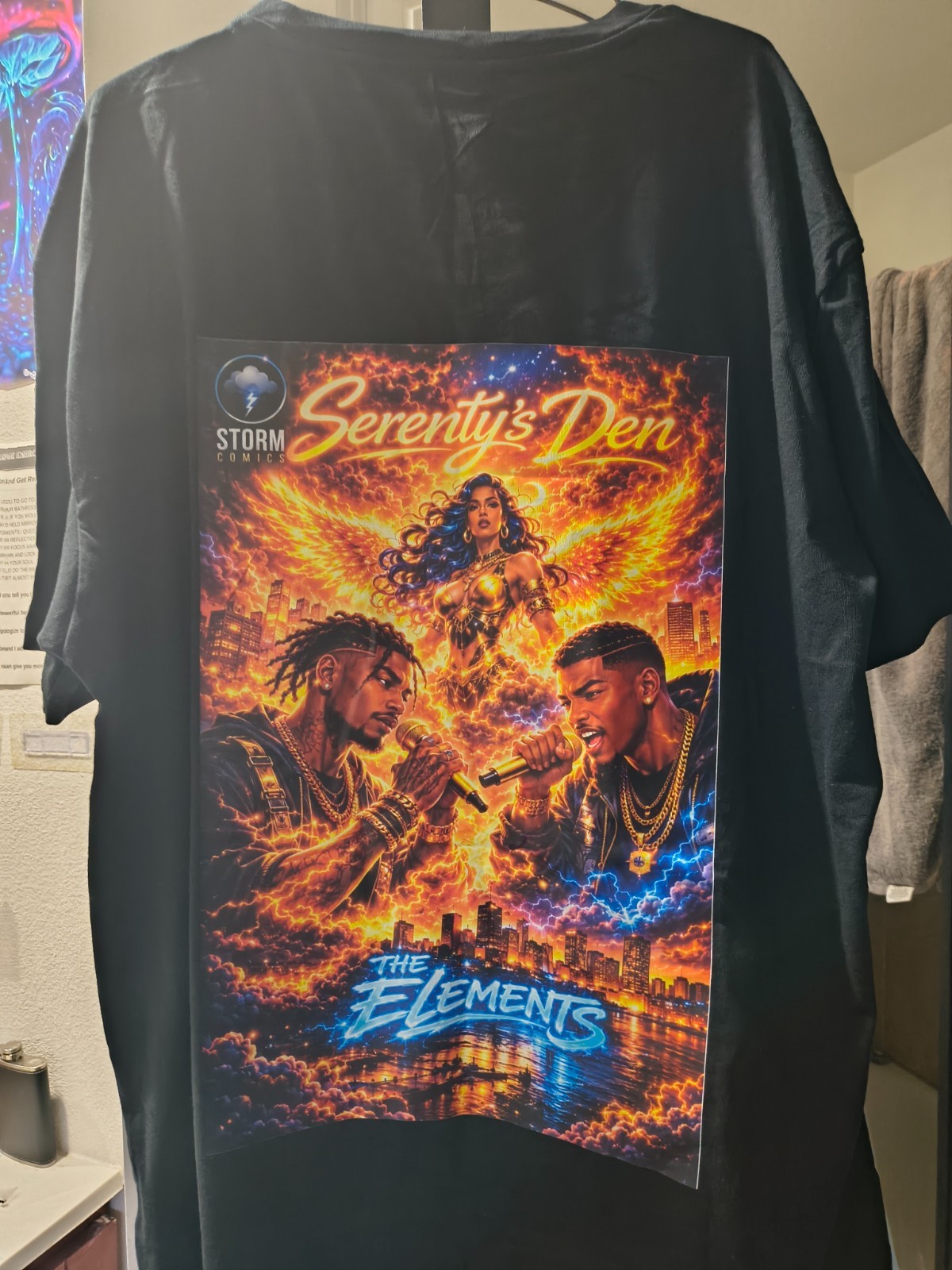 Designer T-Shirt - Sizes L, XL, XXL, XXXL - Elements of Hip Hop - gallery