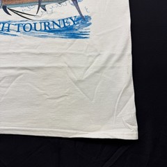 NWT Guy Harvey Spice Islands Billfish Tourney Pocket Tee Shirt Size L White