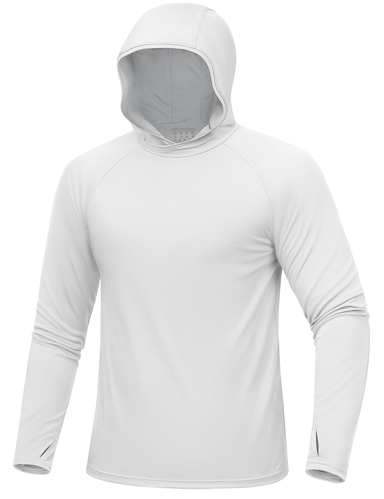Mens UPF 50+ Sun Protection Shirts Quick Dry Long Sleeve Rash Guard Hoodie Shirt gallery