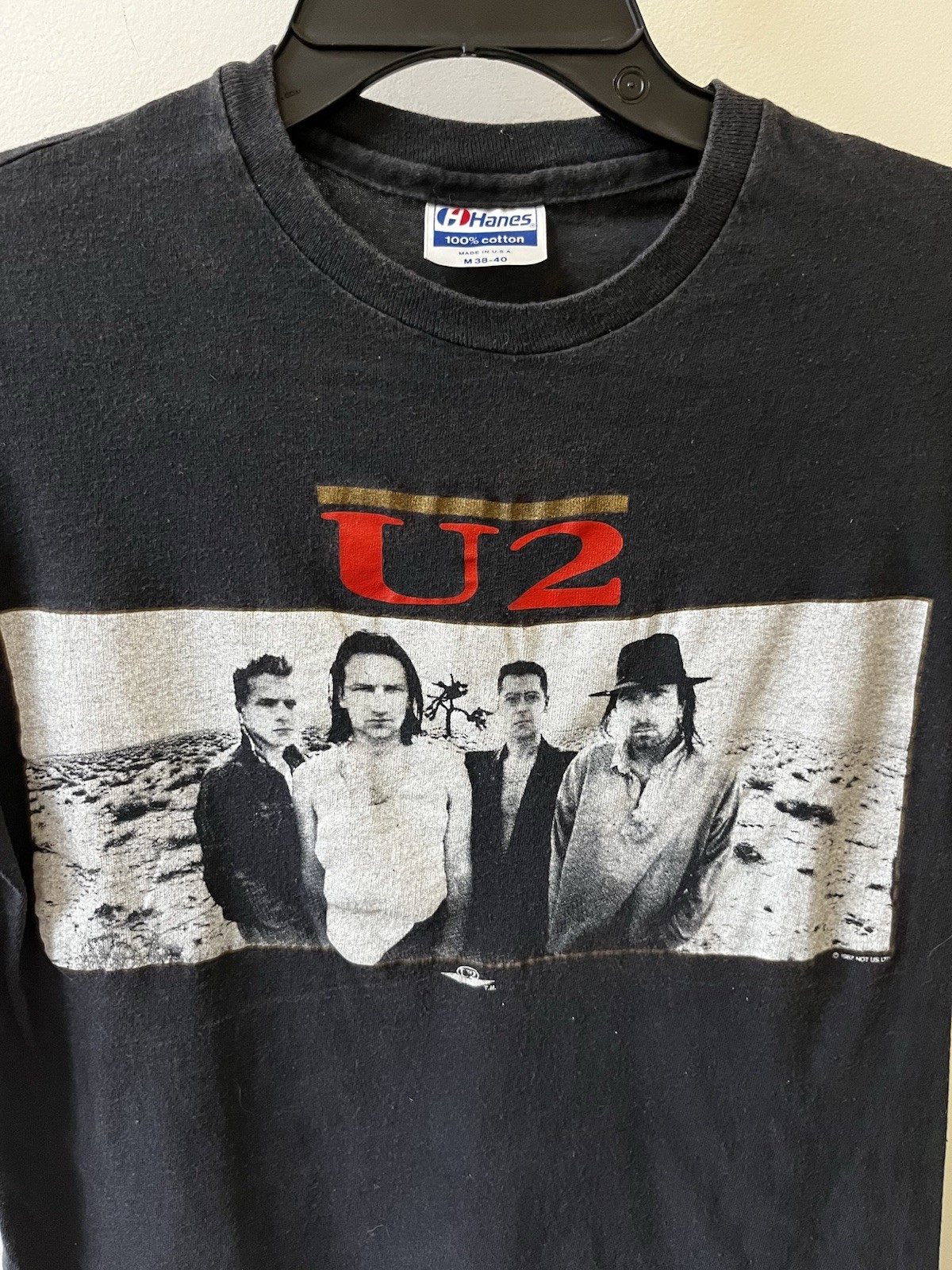 1987 U2 Band Tee - The Joshua Tree Tour / Men’s M gallery