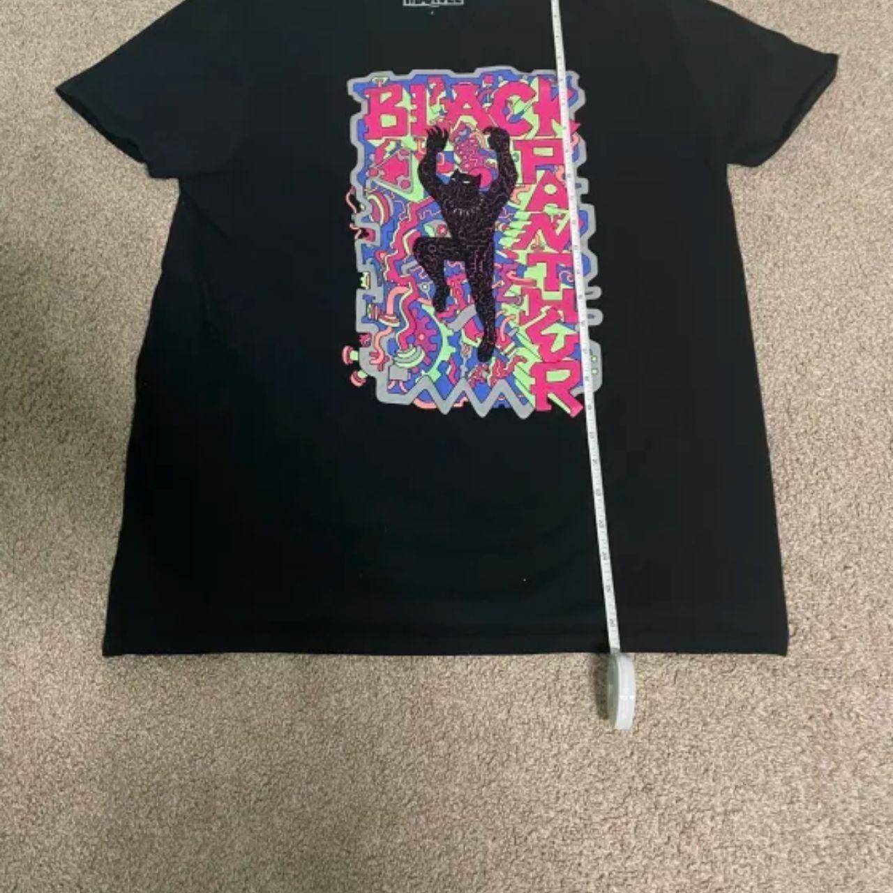 Black Panther Men's Black T-shirt gallery