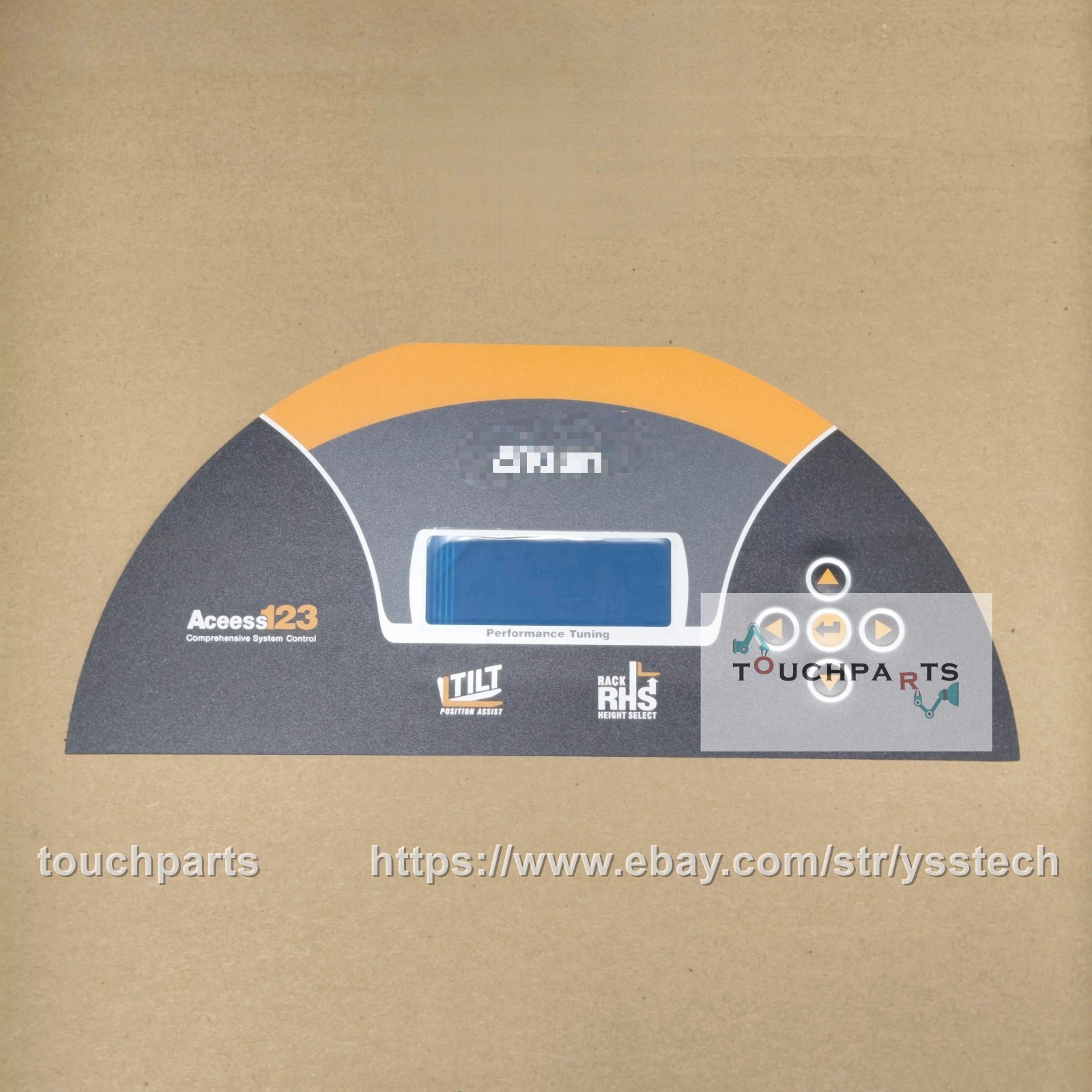 Keypad Membrane for Crown RR5700 Forklift Display Control Module 143086