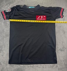 Shoe Palace Athletic Division Mesh Jersey Shirt Black Red White Men Size SM VTG