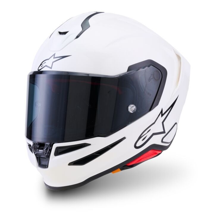 Alpinestars S R7 Helmet White Glossy Size XL Extra Large