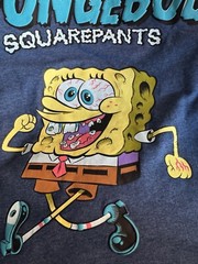 Spongebob Squarepants Tee Shirt Size Large SB Graphic Freeze New York NEW