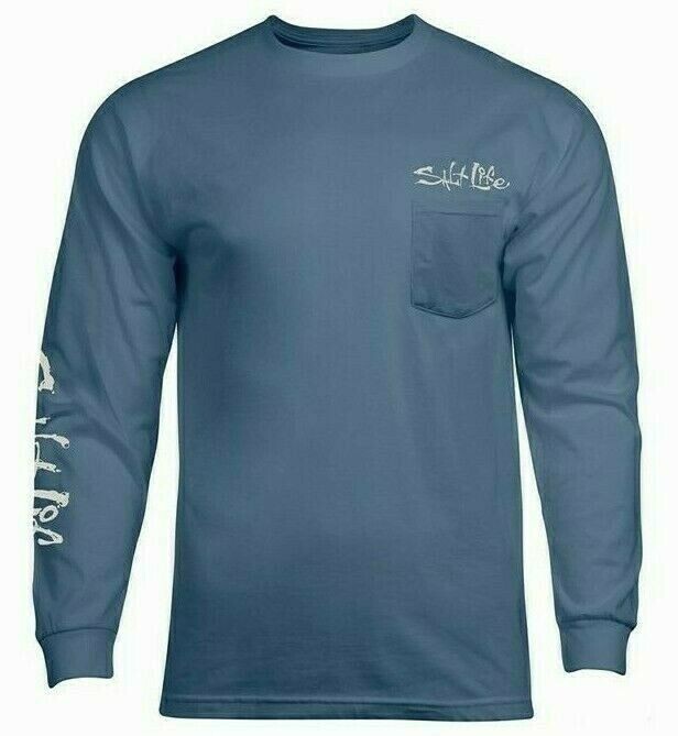 Mens Salt Life Fishermans Glory Graphic Pocket L/S T-Shirt - 2XL/XL/Large - NWT gallery