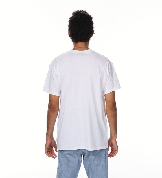 Gildan G800 Adult 5.5 oz 50-50 White T-Shirt Size 2XL - 5 count gallery