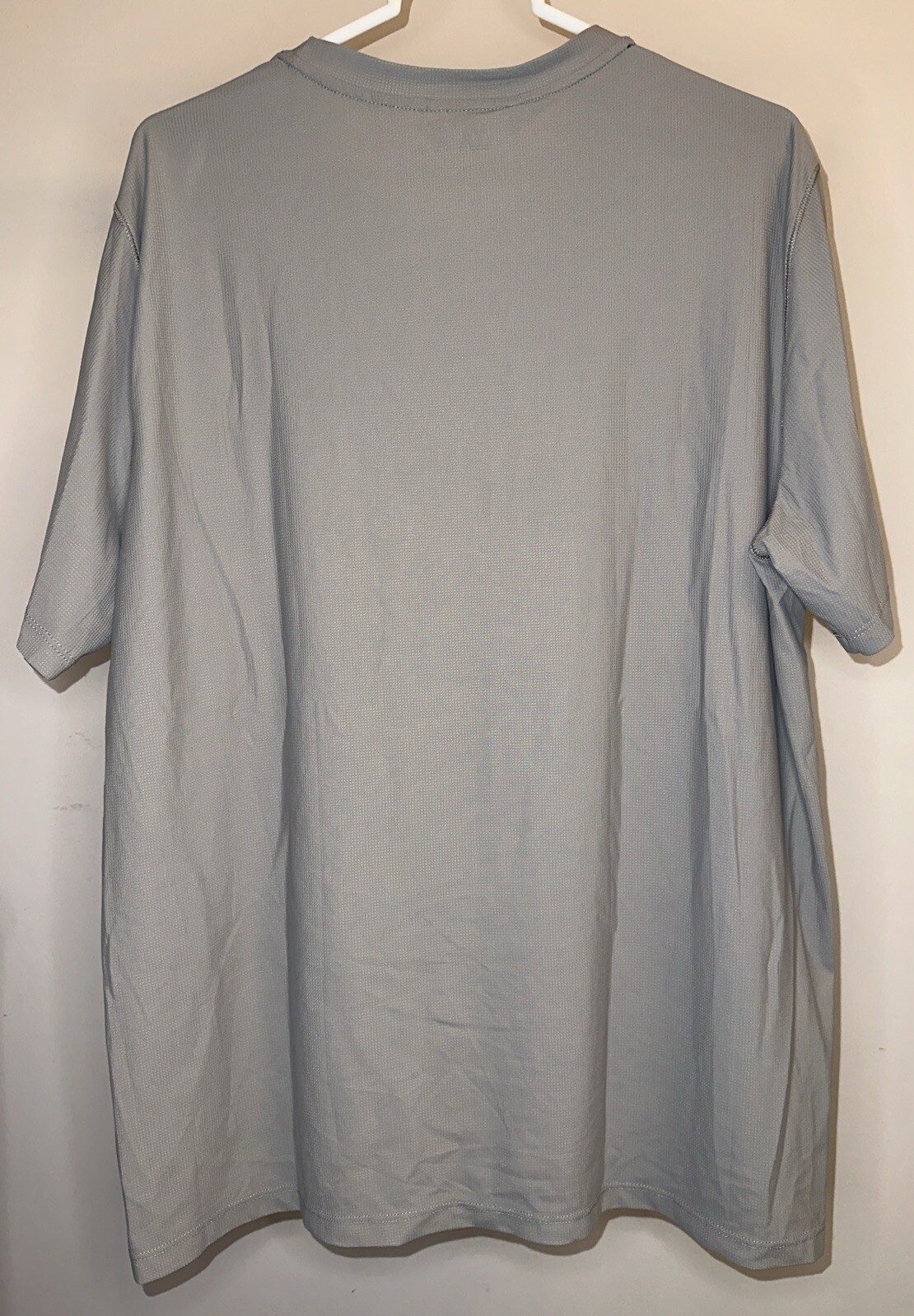 VRST Mens Run Tee Short Sleeve Crew Neck In Silver Shadow - Size XL gallery