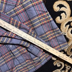 Vintage Plaid flannel ‘Stanrose’ button up