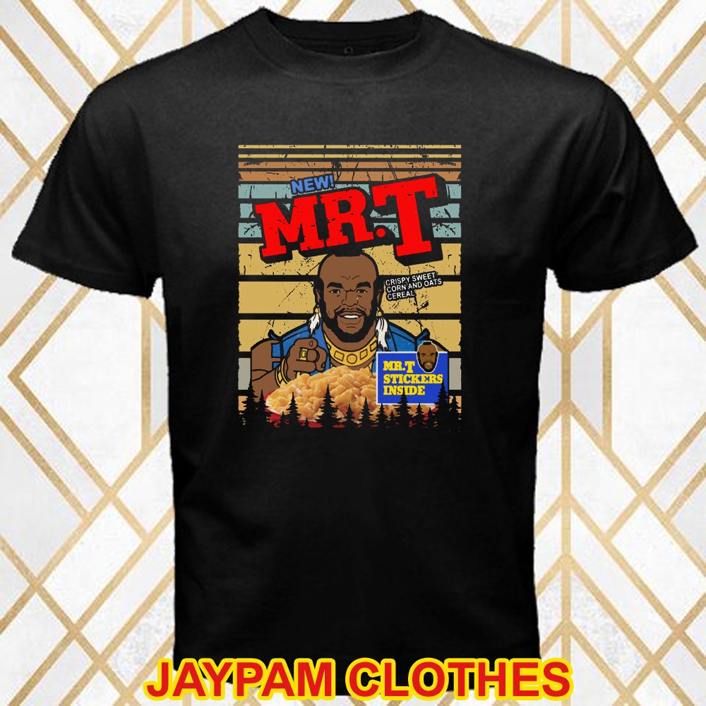 The A Team Mr. T Cereals Men's Black Size S - 5XL gallery