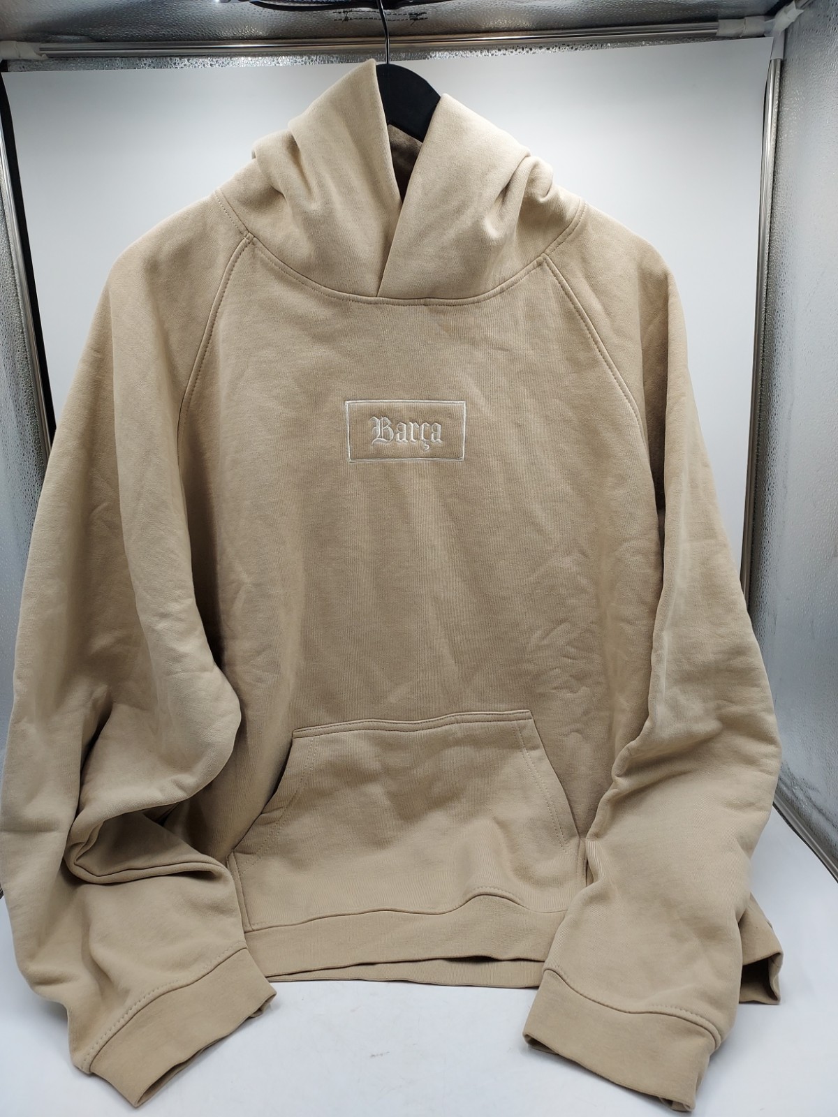 FC Barcelona Soccer Fleece Pullover Hoodie XXL - Khaki (M1-E3) gallery
