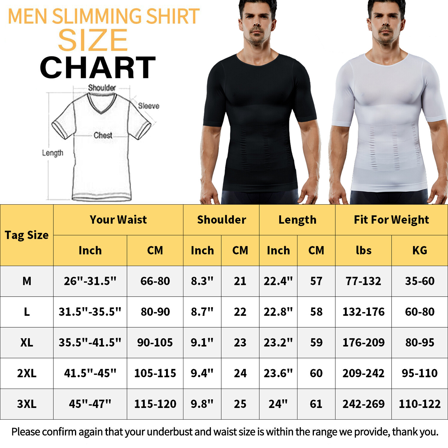 Men's Seamless Slimming Body Shaper Vest Abdomen T-Shirt Compression Sport Tank gallery