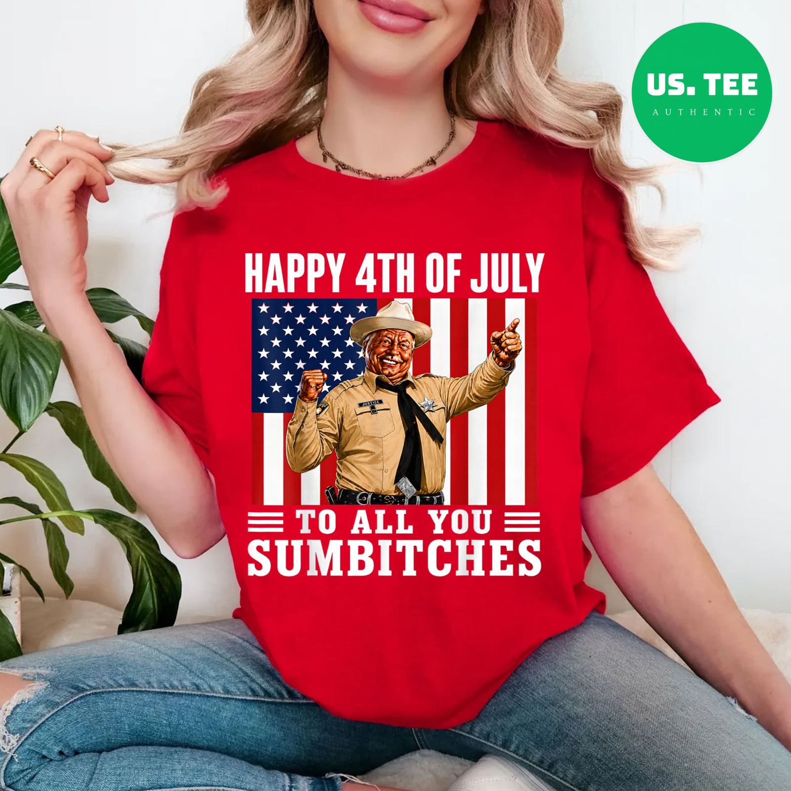 Happy 4th of July to All You Sumbitches T-Shirt gallery