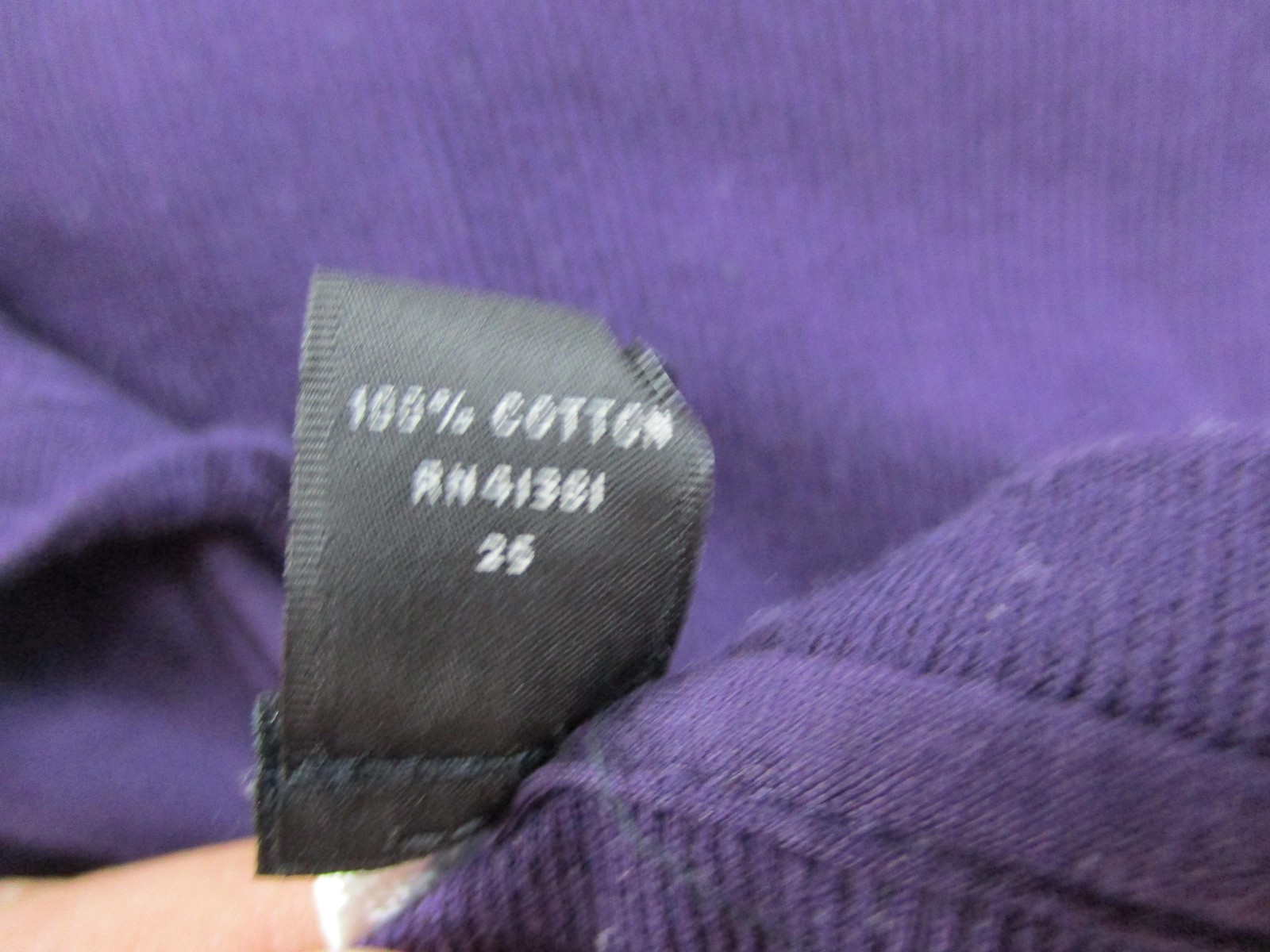 Ralph Lauren Shirt Mens XL Purple Black Label Ribbed Knit Henley Long Sleeve gallery