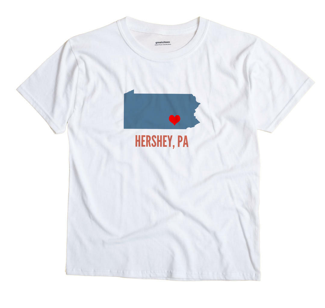 Hershey Pennsylvania PA T-Shirt HEART