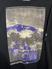 Y2K Sean John Caviar Dreams Bling Graphic T Shirt Hip Hop Streetwear Mens XL