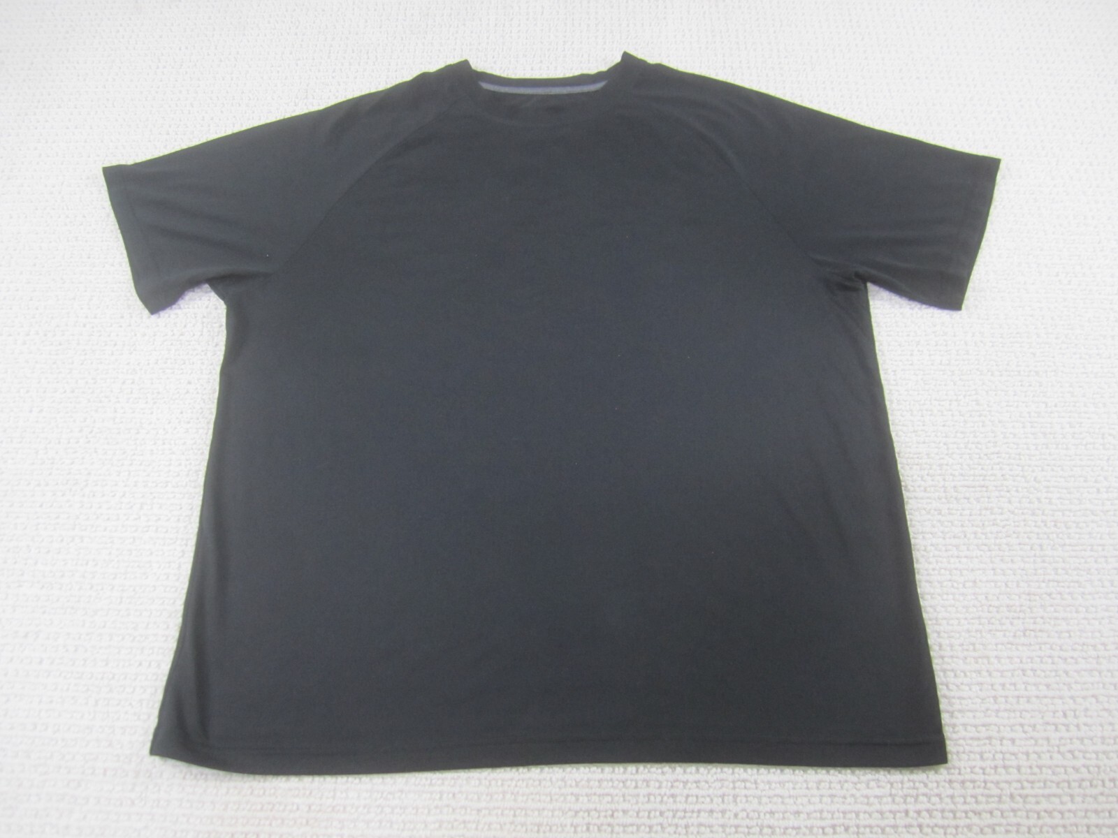 BCG Shirt Mens Large Black Athletic Gym Short Sleeve Polyester Spandex Crew Neck gallery