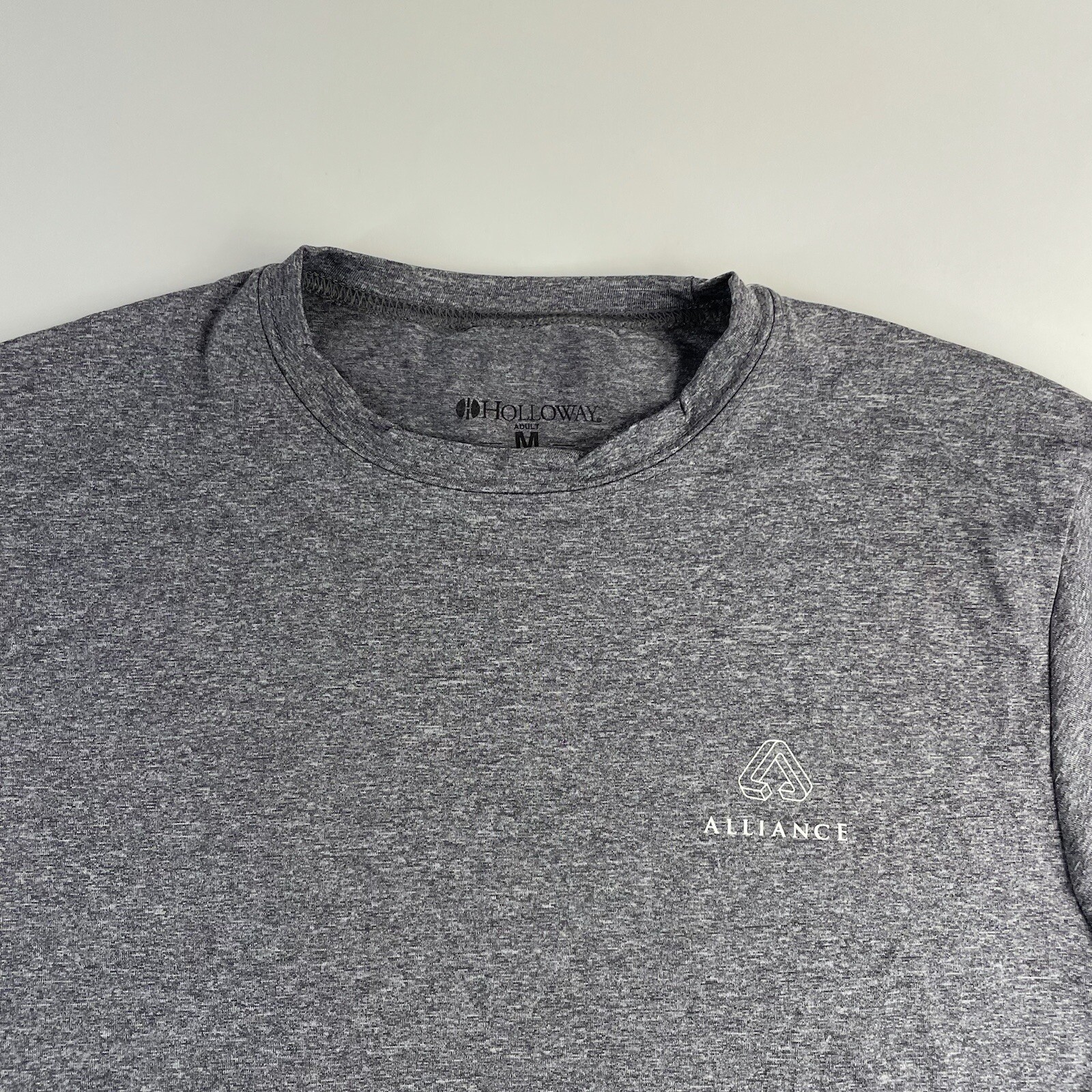 Holloway Alliance Shirt Medium Grey Mens Long Sleeve Activewear Used Casual gallery