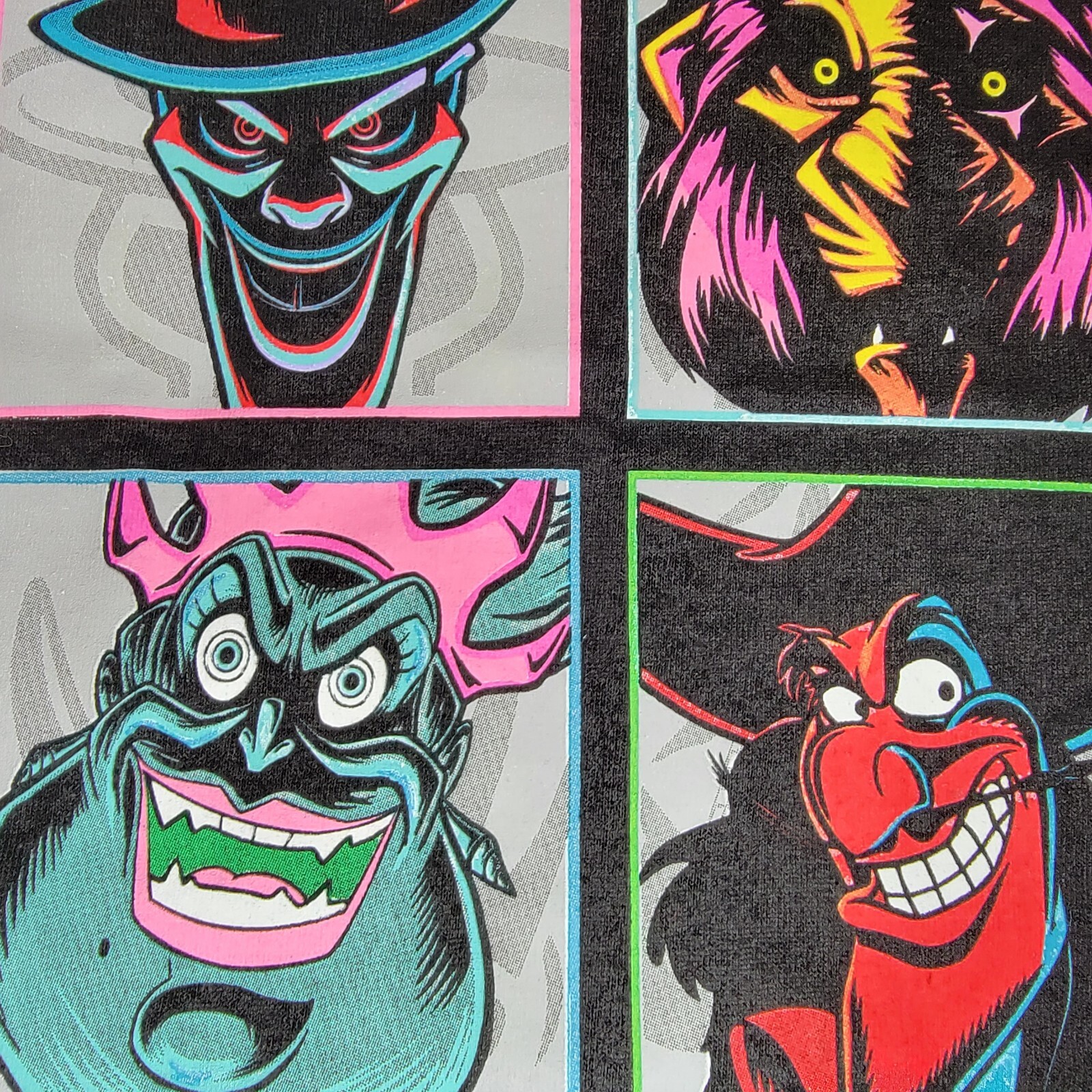 Disney Villains Shirt Mens Extra Large XL Black Animation Casual Retro Logo NWT gallery