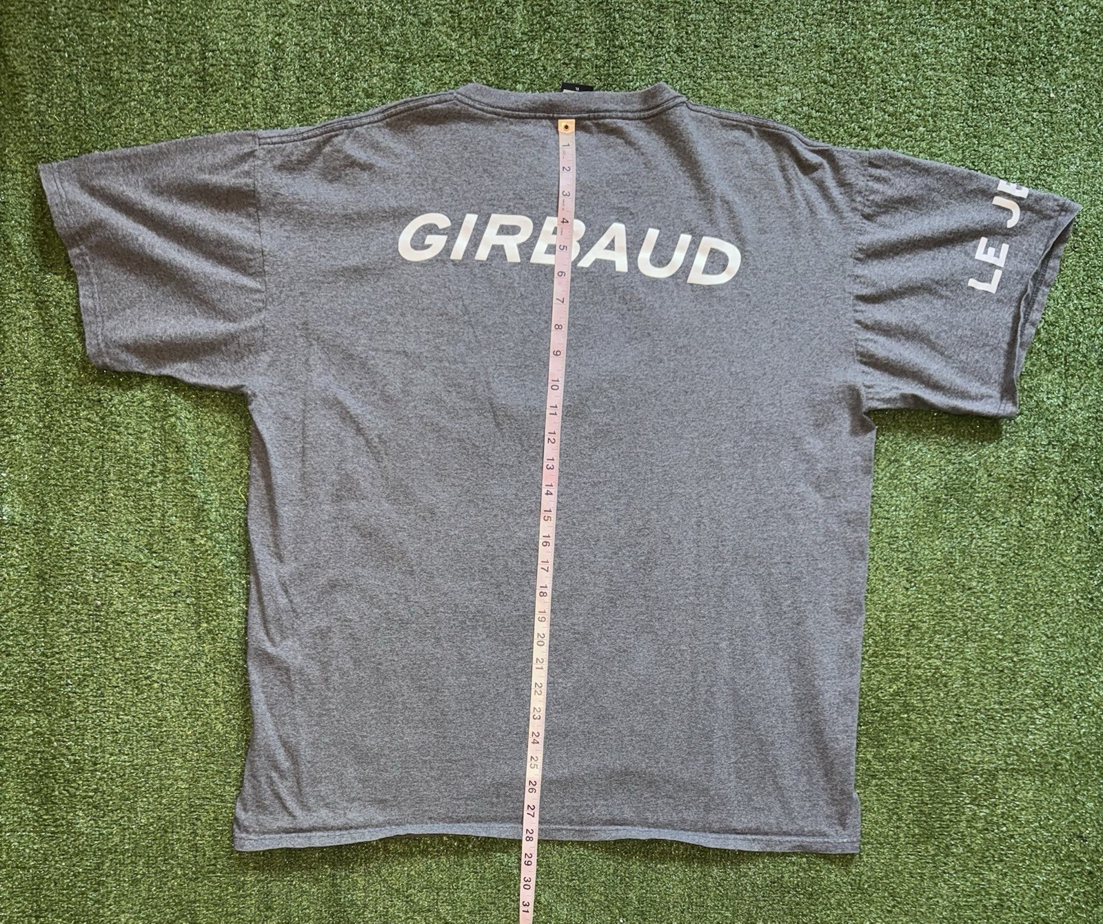 Vintage Marithe Francois Girbaud Y2K Silicon Applique Box Logo Tee XL gallery