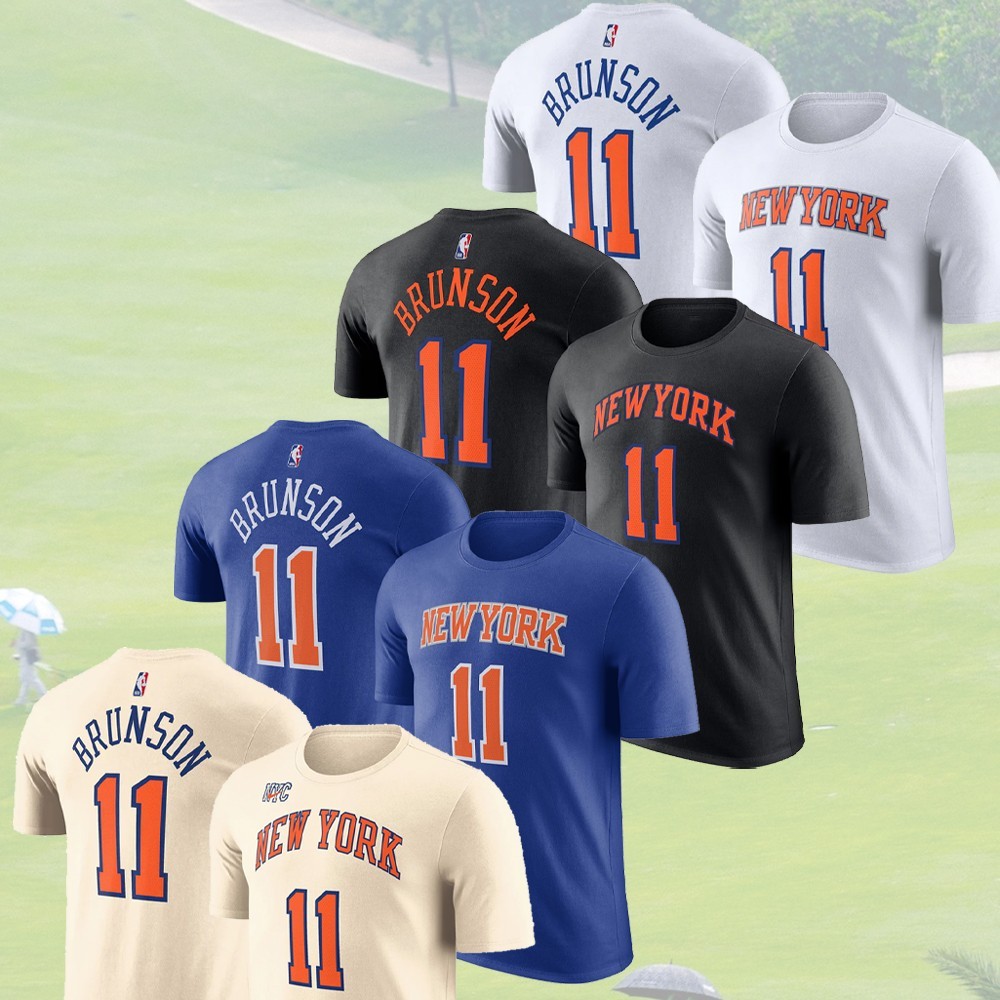 🎉FASTSHIP -Jalen Bruns0n #11 New York Basketball Name & Number Gift For Fan