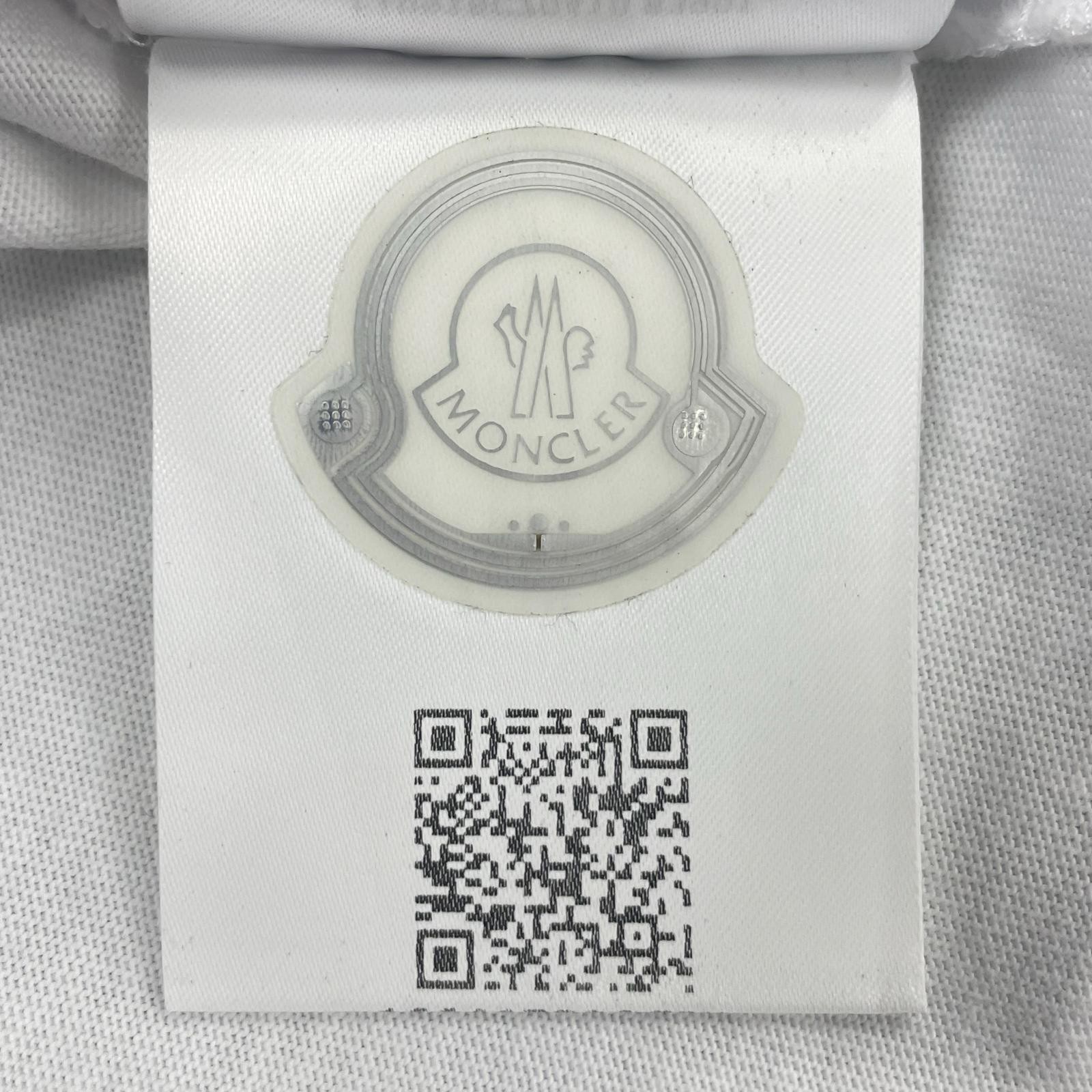 MONCLER S MENS Short sleeve T-shirt White Model F10918C70410 8390T gallery