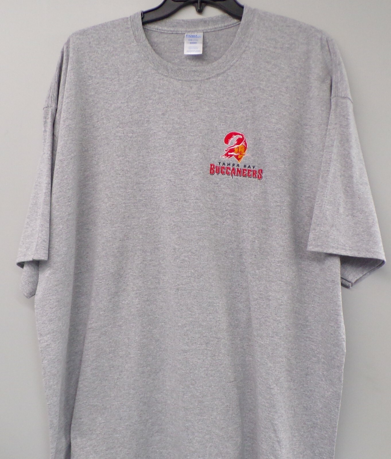 NFL Tampa Bay Buccaneers Old Logo Embroidered T-Shirt S-6XL, LT-4XLT New gallery