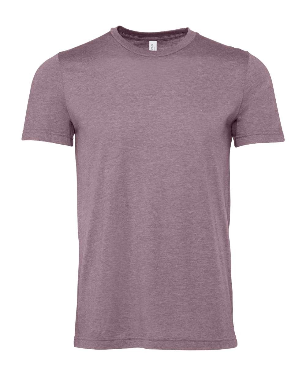 Bella + Canvas Men Cvc Jersey T Shirt Ring-spun Blend 3001CVC Heather Purple Lg gallery